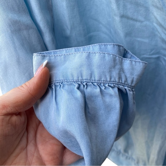 Vince Camuto Side Tie Surplice Top I Size:L - Picture 9 of 13